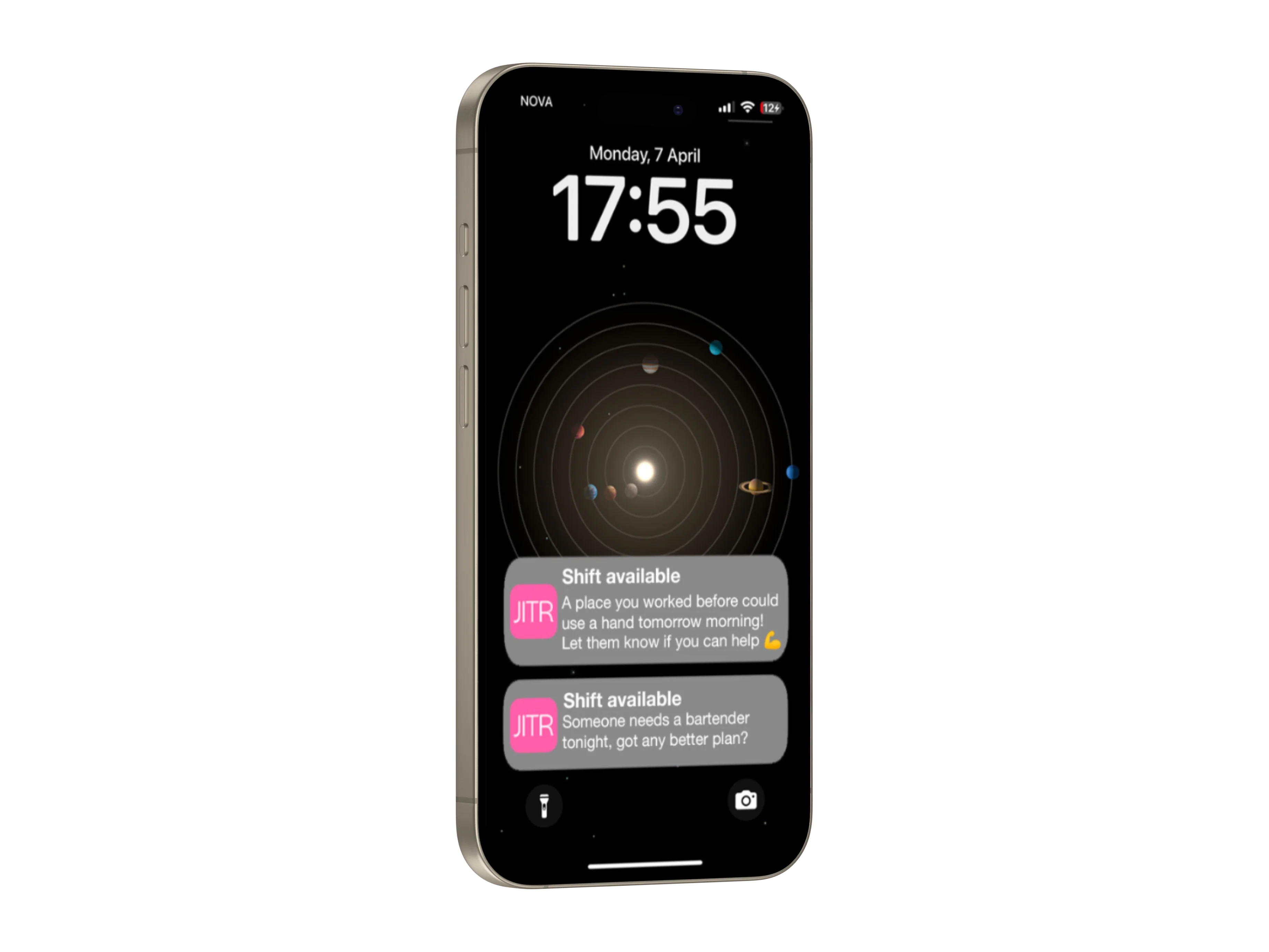 Mobile mockup