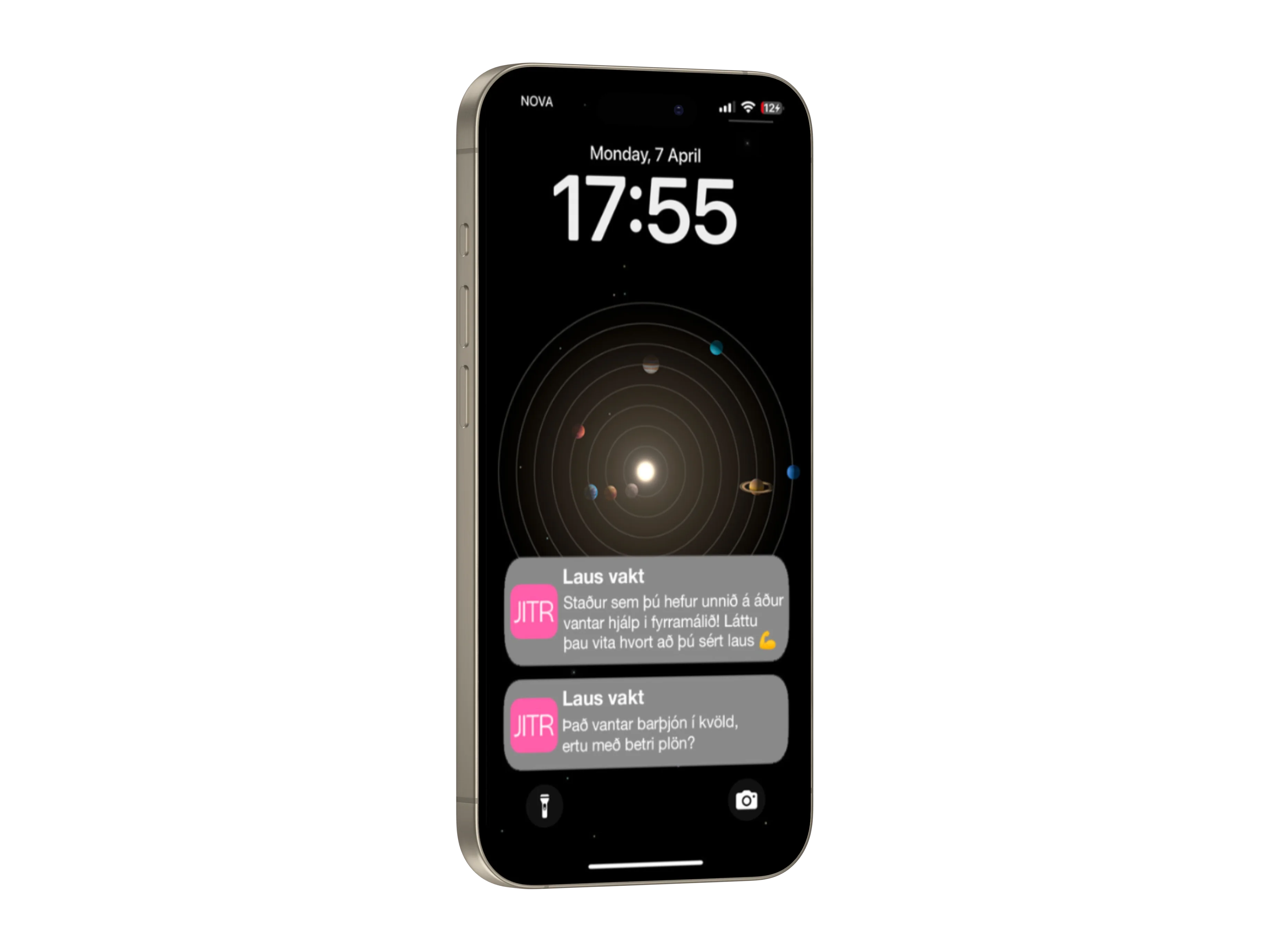 Mobile mockup