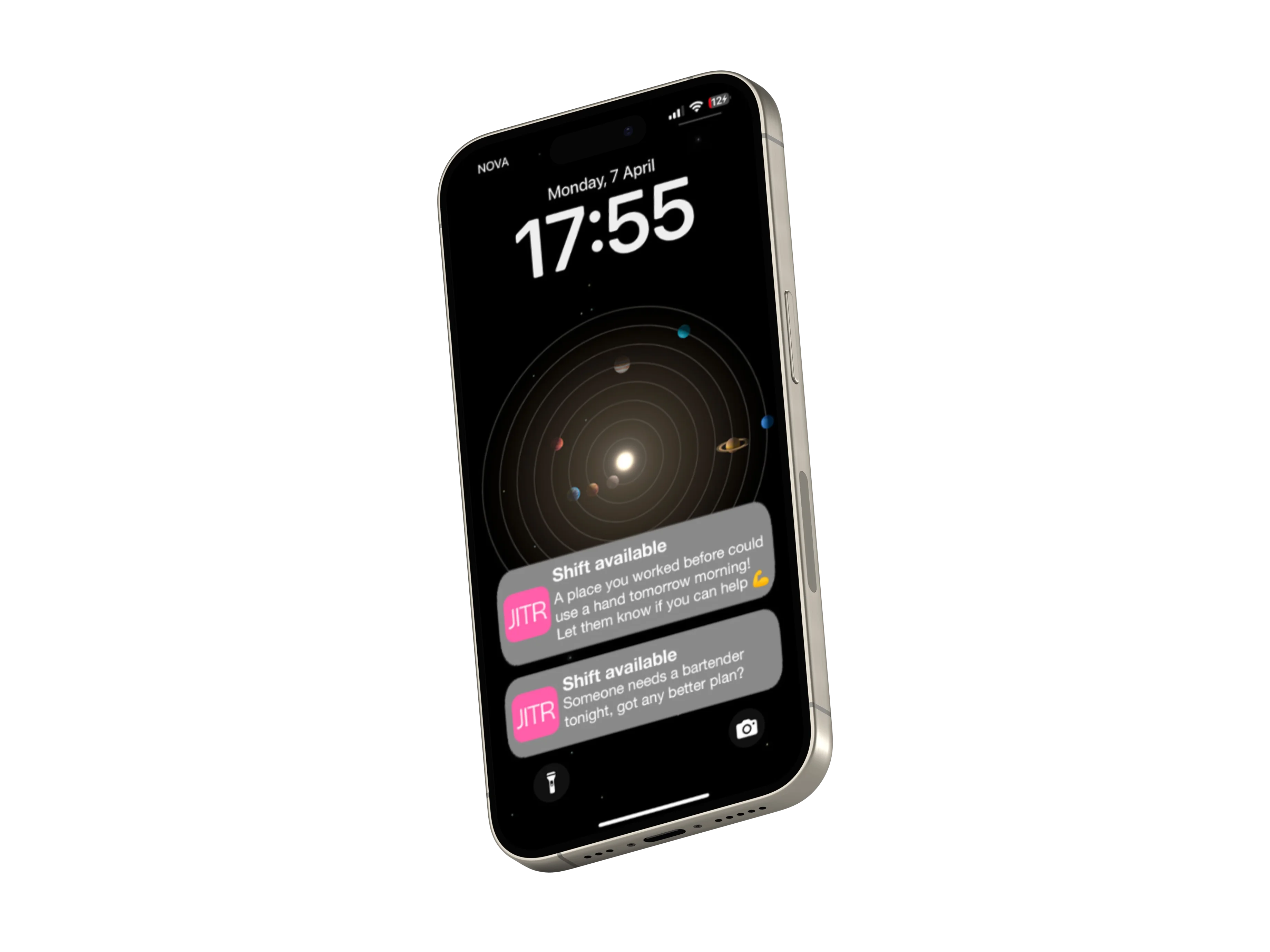 Mobile mockup